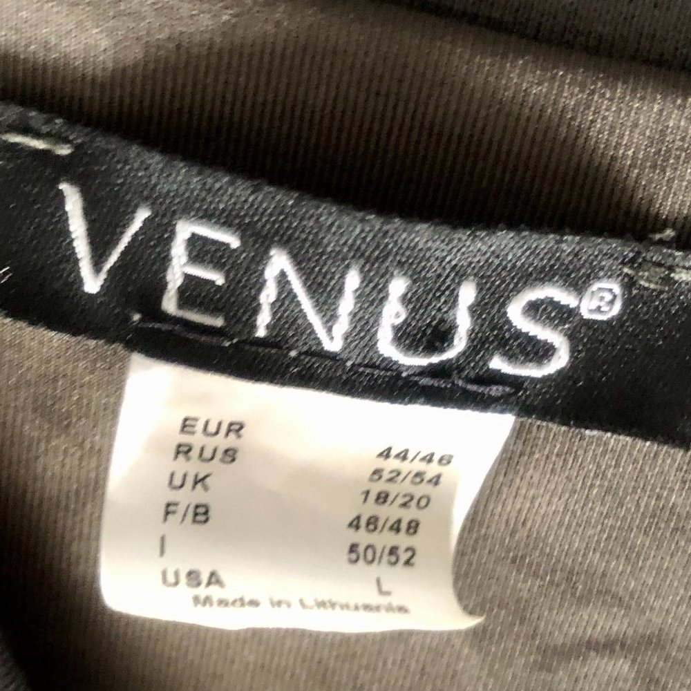 VENUS BODYCON COWLNECK JERSEY DRESS EUC - Picture 4 of 7